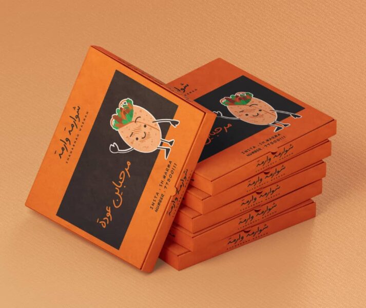 قالب جعبه پیتزا تخت