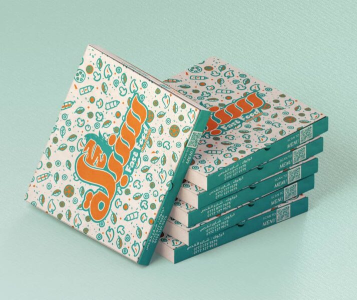 کلیشه بسته بندی مواد غذایی