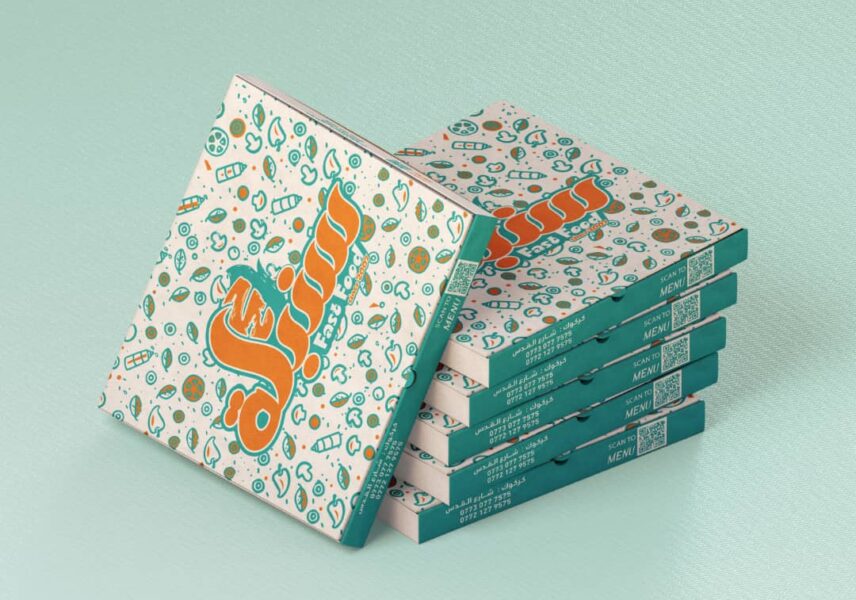 کلیشه بسته بندی مواد غذایی